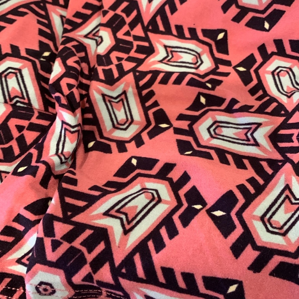 LuLaRoe leggings OS new multi colors More suited for a 12/14 kids size